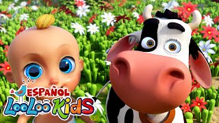 🎶 La Vaca Lola y Más  ¡Una Hora de Canciones Infantiles con LooLoo Kids 🌈  Videos para Niños [upl. by Neelrihs]