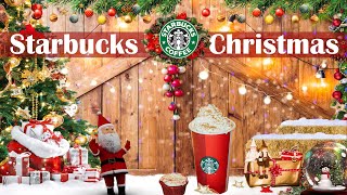 Starbucks Christmas Songs  スターバックスクリスマスソングクリスマスの雰囲気で勉強するのに良いカフェ音楽BGM朝 カフェで聞きたい優雅なスタバ音楽🎄 [upl. by Dumah]