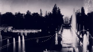 The Fountains of Peterhof at night  1893 [upl. by Yehc829]