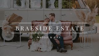 Maddie and Alex Wedding Film  Braeside Estate  Gold Coast  Wallflower Weddings [upl. by Eessej]