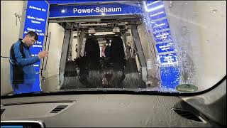 Automated car wash in a suburb in Hamburg [upl. by Rahman962]