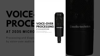 Voiceover processing an AudioTechnica AT2035 Microphone ￼ [upl. by Eceinwahs763]