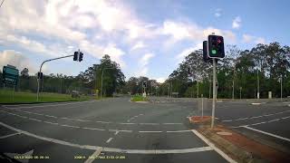 Dashcam Drives  Caloundra to Palmwoods QLD Australia via Mooloolah Valley and Eudlo [upl. by Phelan613]