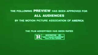 R Rated MPAA Graphic green [upl. by Esertal21]