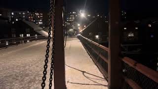 Winter Wooden Town walk Trondheim 2024  part 1 [upl. by Pahl]