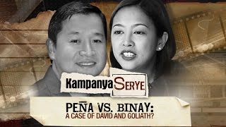 Peña vs Binay A case of David and Goliath [upl. by Domeniga]