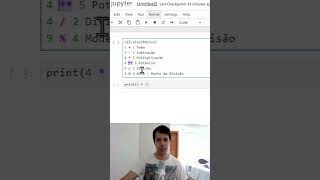 Programação Python  Calculo Operações python3 programação [upl. by Udella]