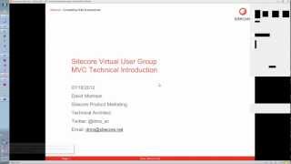 Sitecore MVC Whats It All About [upl. by Phylys]