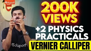 Plus Two Physics Practicals  Vernier Calliper  Eduport Plus Two [upl. by Roe]