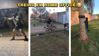 Quando não quero ficar sedentário mas não dá pra sair de casa 😂😂😂 Vlog [upl. by Dnomrej]