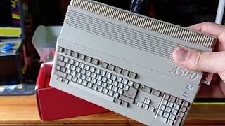 Amiga 500 Mini Rétrogames  AGS 251 Présentation amp Test Salut Les Rétros [upl. by Garson]