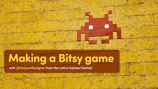 Making a Bitsy game  Game Design Tutorial for Beginners [upl. by Riamo138]