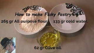 How to make Easy Quick flaky pastry [upl. by Nitsruk]