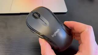 Logitech M510 Wireless Computer Mouse – Comfortable Shape with USB Unifying Receiver Review [upl. by Yhtamit]