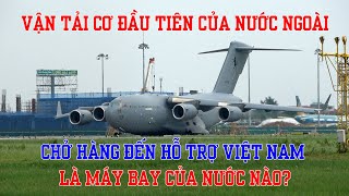 Máy bay vận tải quân sự khổng lồ C17 chở hàng đến hỗ trợ Việt Nam sau bão lũ là của nước nào [upl. by Notaes982]