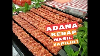 ADANA KEBAP NASIL YAPILIR [upl. by Anyt]