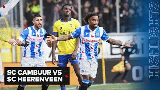 🤍💙 De BAAS in Fryslân  Highlights SC Cambuur  sc Heerenveen [upl. by Nies203]