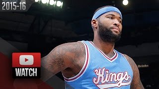 DeMarcus Cousins Full Highlights vs Nets 20151113  40 Pts 13 Reb Beast Mode [upl. by Eerhs]