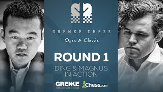 Magnus Ding MVL Rapport amp More Kickoff Fast Classical  GRENKE Chess Classic 2024 Rds 1amp2 [upl. by Elime]