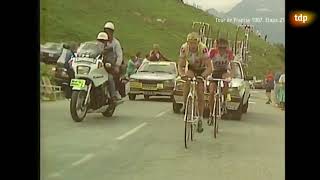 Tour de France 1987  21 La Plagne Fignon [upl. by Warwick795]