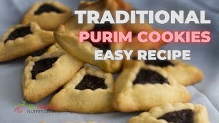 Easy Steps on How to Make Purim Cookies  Traditional Recipe [upl. by Derf644]