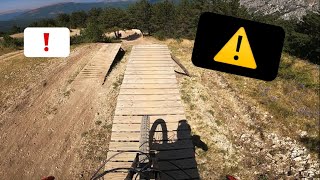 Frontignano bike Park Trail SALIERE🤙 [upl. by Ytsud]