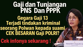 Besaran gaji Polri tahun 2024  gaji dan Tunjangan ASN [upl. by Dorraj12]