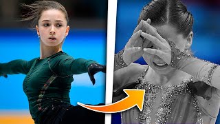 LA PATINADORA RUSA KAMILA VALIEVA ROMPE UN RECORD HISTÓRICO AL DÍA SIGUIENTE SALE SU DOPAJE [upl. by Shurlocke161]