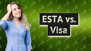 Does ESTA give you a visa number [upl. by Aneras607]