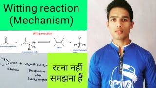 Wittig reaction mechanism in hindi [upl. by Aalst]