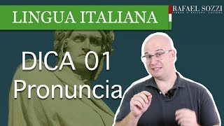 La pronuncia dellitaliano  Lingua italiana 1 [upl. by Nahtaoj]