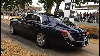 £13m Rolls Royce Sweptail FIRST DRIVING SHOTS [upl. by Muraida]