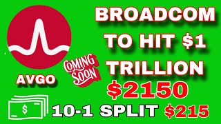 AVGO Broadcom 101 Stock Split 2150 After Split 215 Share 1Trillion Market Cap Valuation 2024🚀 [upl. by Osnofledi678]