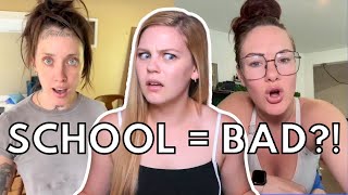 “UNSCHOOLING” TIKTOK TREND  THESE MOMS DONT KNOW WHAT THEYRE DOING  Influencer Insanity Ep 10 [upl. by Oraneg]