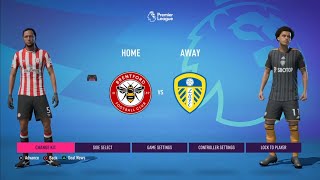 FIFA 23  Brentford VS Leeds  Career Mode  Season 7 [upl. by Enyale]