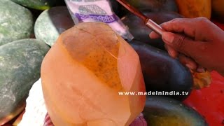 AMAZING SUMMER HEALTHY STREET FOODS  PAPAYA street food [upl. by Mahon]