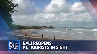 Foreign tourists returning to Bali may take weeks despite reopening plans  THE BIG STORY [upl. by Tolkan]