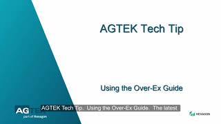 Tech Tip  Using the OverEx Guide [upl. by Anet]