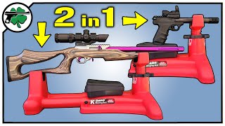 Shooting Rest For Zeroing  The MTM KZone Rifle amp Pistol Rest [upl. by Nylzaj]