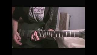 Papa Roach  Hollywood Whore Guitar Tutorial by Kirjai [upl. by Wesa623]