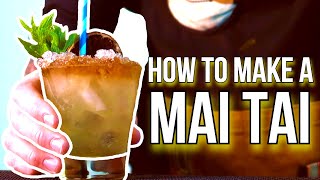 How to make a MAI TAI COCKTAIL  My new favourite [upl. by Guevara]