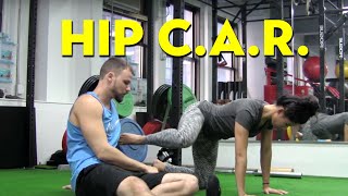 Kinstretch Hip CAR Improve Mobility [upl. by Ahsilek882]