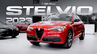 Alfa Romeo STELVIO Veloce 2023  Rosso Etna  Scotti Alfa Romeo Montreal [upl. by Eugenia]