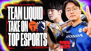 LPL VS NA  TES VS TEAM LIQUID BEST OF 5  MSI 2024  CAEDREL [upl. by Elleron]