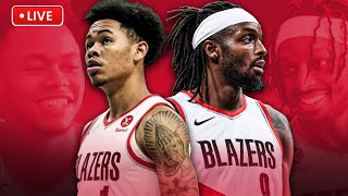 Are the Blazers Keeping Anfernee Simons and Jerami Grant  2024 NBA Free Agency Livestream [upl. by Wolfort]