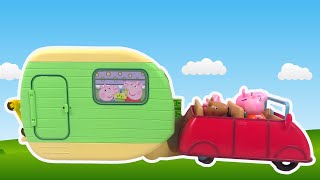 Peppa Pig Caravane Histoire de Jouets [upl. by Hayikaz119]