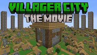 I Added A Villager City To Minecraft The Movie [upl. by Kiyohara148]