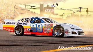 iRacing Late Model Stocks at Nashville Fairgrounds [upl. by Nawud974]