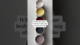 What Does your Bedroom Paint Color Say about You [upl. by Htur536]