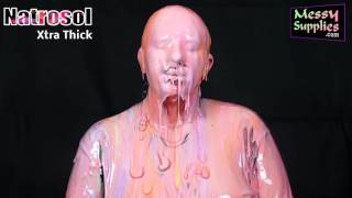 Messy Supplies • NATROSOL XTRA THICK • Gunge in action • What Is Gunge How To Make Gunge [upl. by Ulah527]